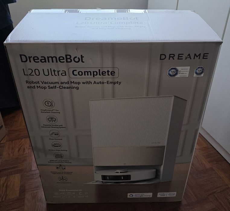 Dreame DreameBot L20 Ultra complete 7000Pa Branco+Base Station