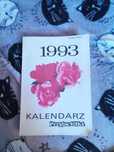 Kalendarz przyjaciółki 1993 rok