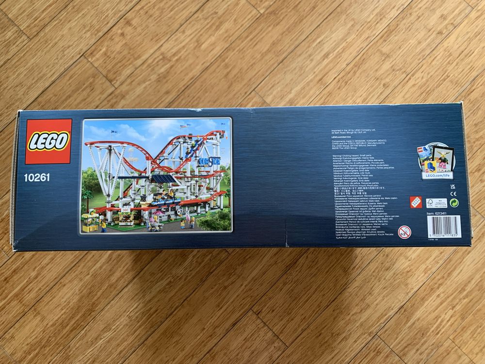 10261 Lego kolejka górska