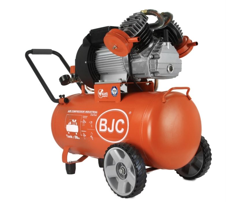 Kompresor 50l BJC 2 tłoki 10 Bar
