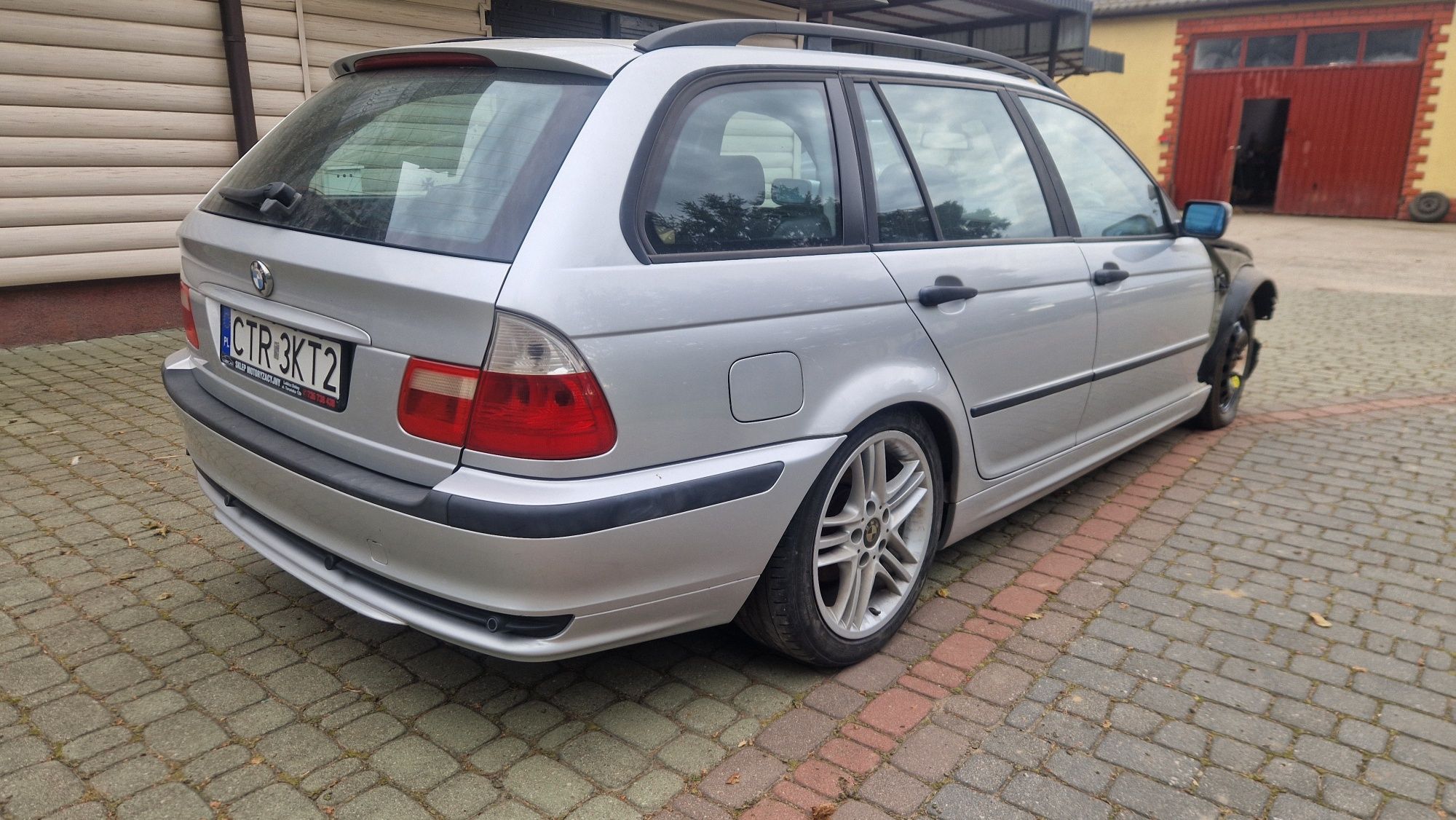 Bmw e46 1.8 po kolizji nowy gaz gwint felgi 17