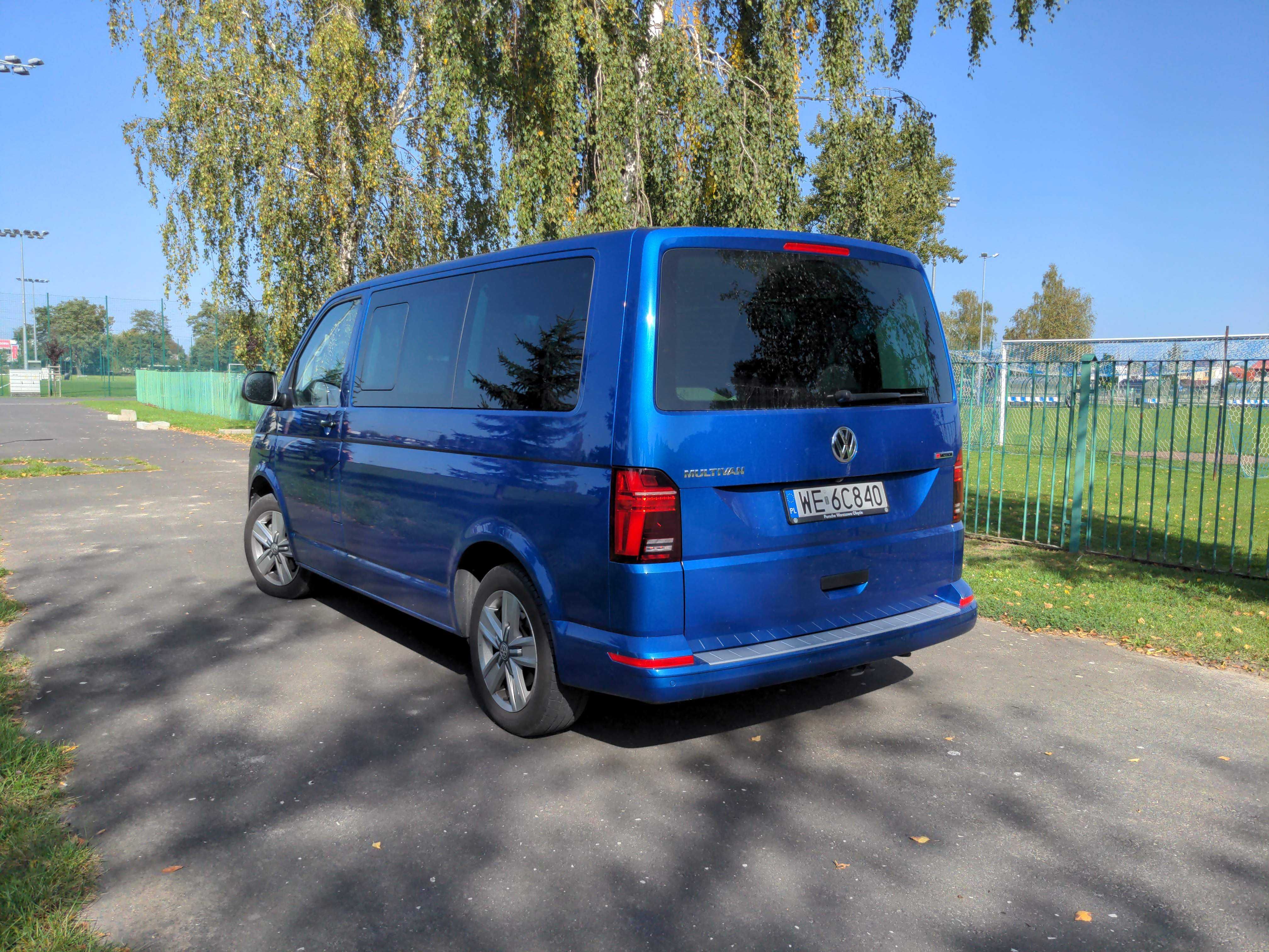 VW Multivan T6.1 2022 2.0 TDI Wynajem Busa Do Wynajęcia Auto Samochód