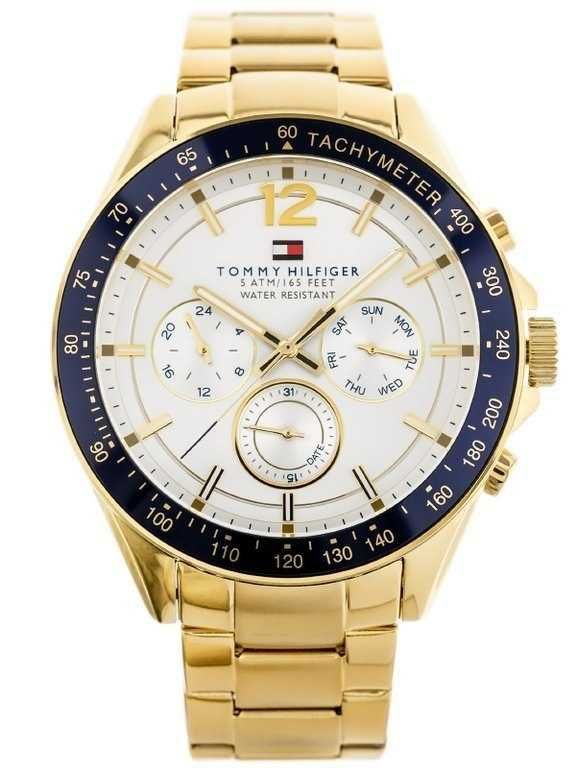 ZŁOTY zegarek męski TOMMY HILFIGER oryginalny NOWY