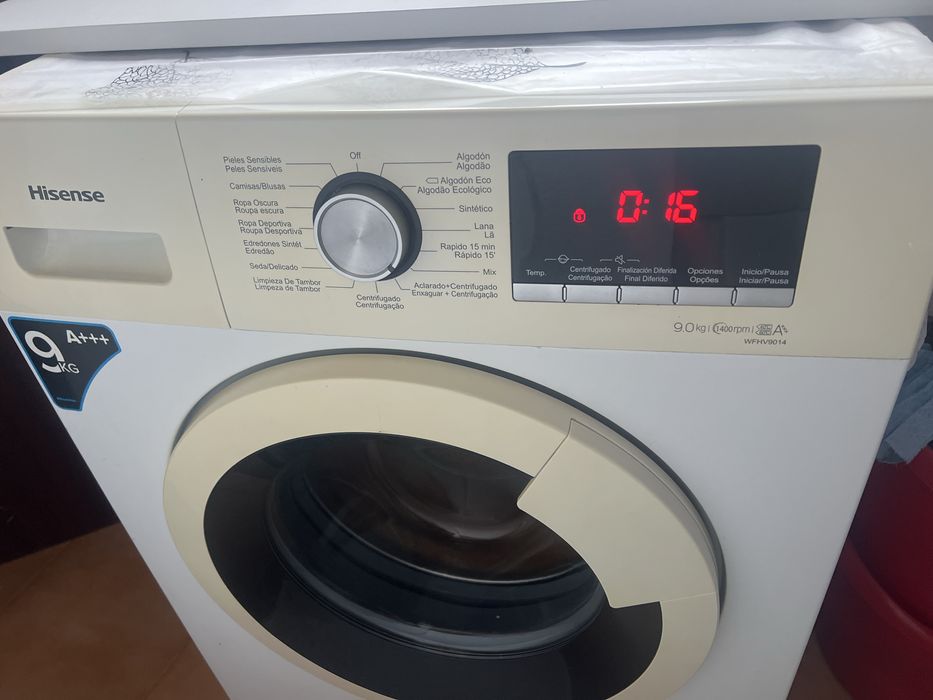 Maquina de lavar  Hisense 9.0kg