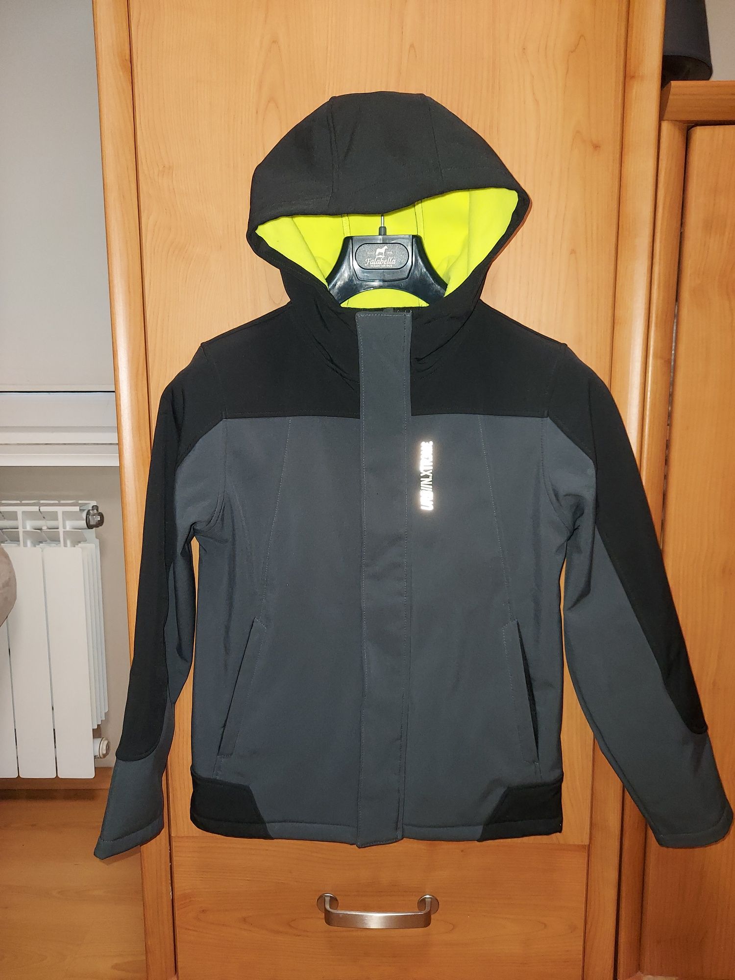 Kurtka YIGGA przeciwdeszczowa Softshell na polarze roz.158