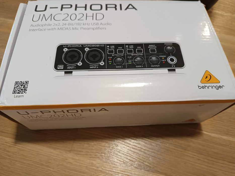 AKG perception 420 + Behringer interfejs