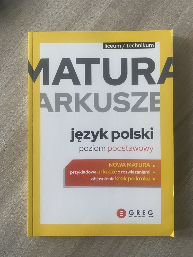 Matura arkusze język polski