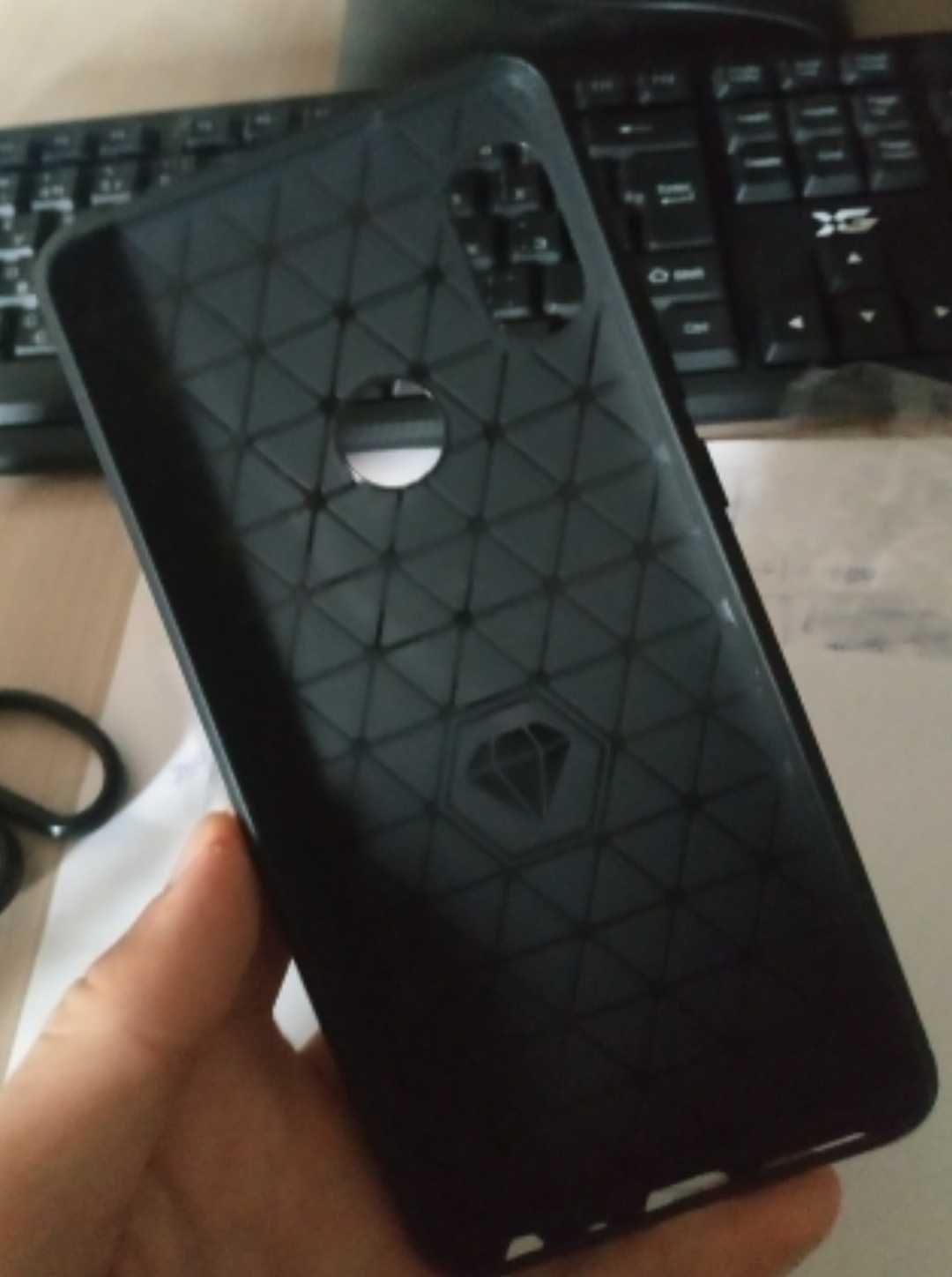Чехол на телефон Xiaomi Redmi Note 5. Черного цвета