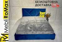 Ліжко м’яке Сіті 160х200 / Кровать мягкая / Двоспальне ліжко