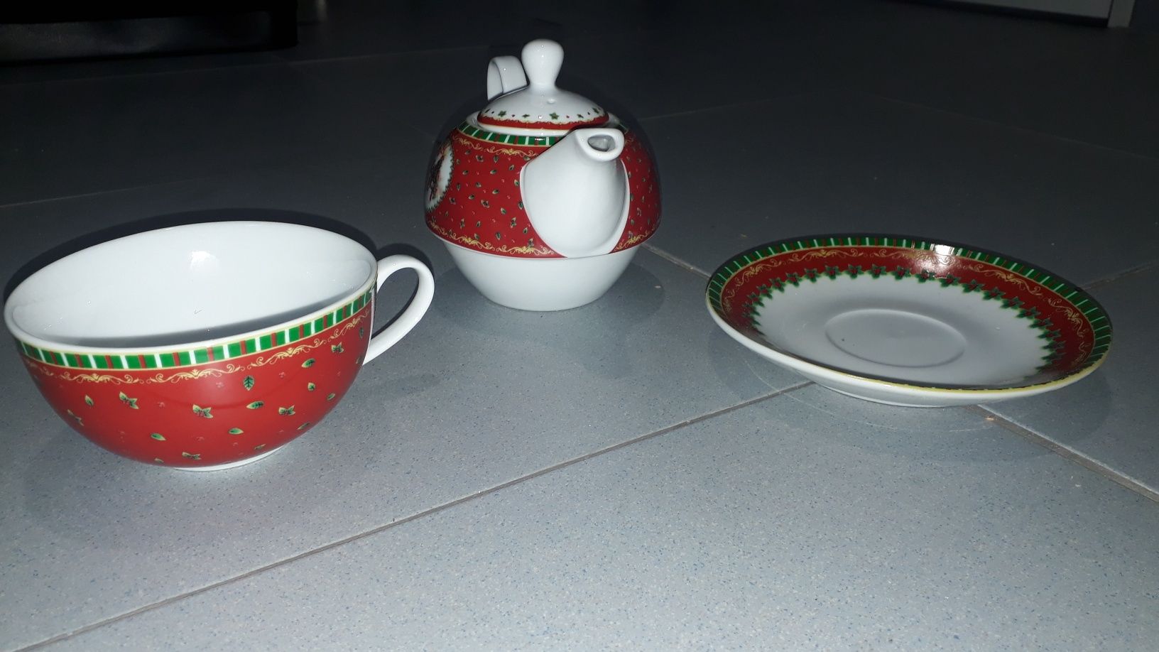 Conjunto chá de porcelana