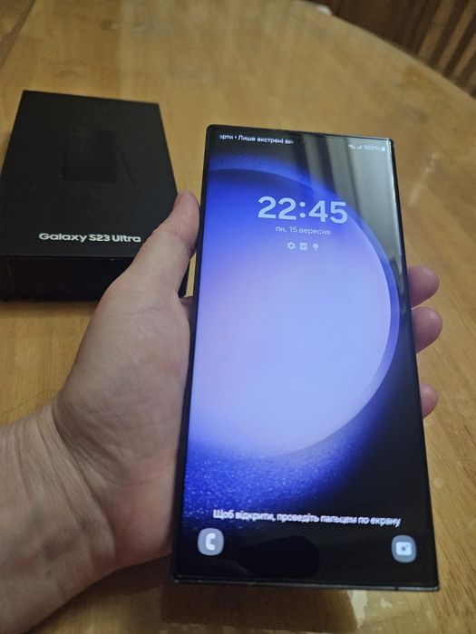 Samsung s23 ultra, 256 gb, 2 фіз. sim, Snapdragon.