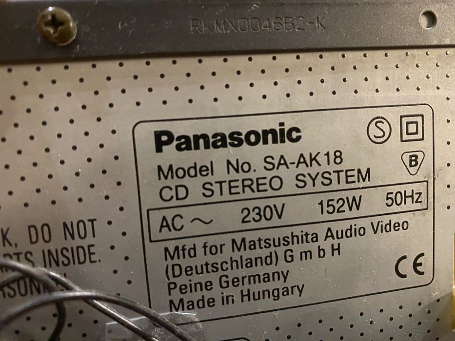 Mini wieża hi-fi Panasonic SA-AK18