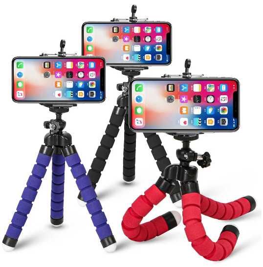 Statyw, uchwyt, tripod elastyczny do telefonu smartfona iphone samsung