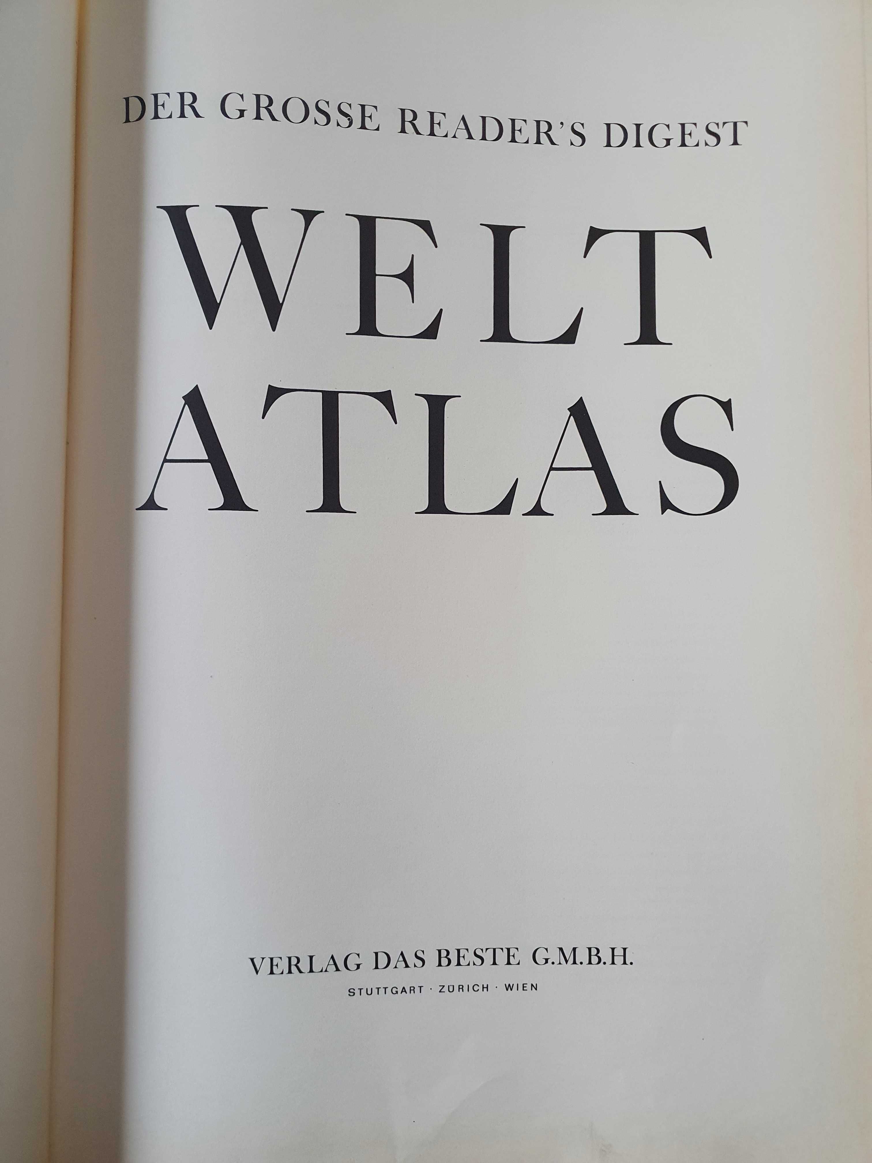 Atlas Świata. Der Grosse Reader's Digest Weltatlas