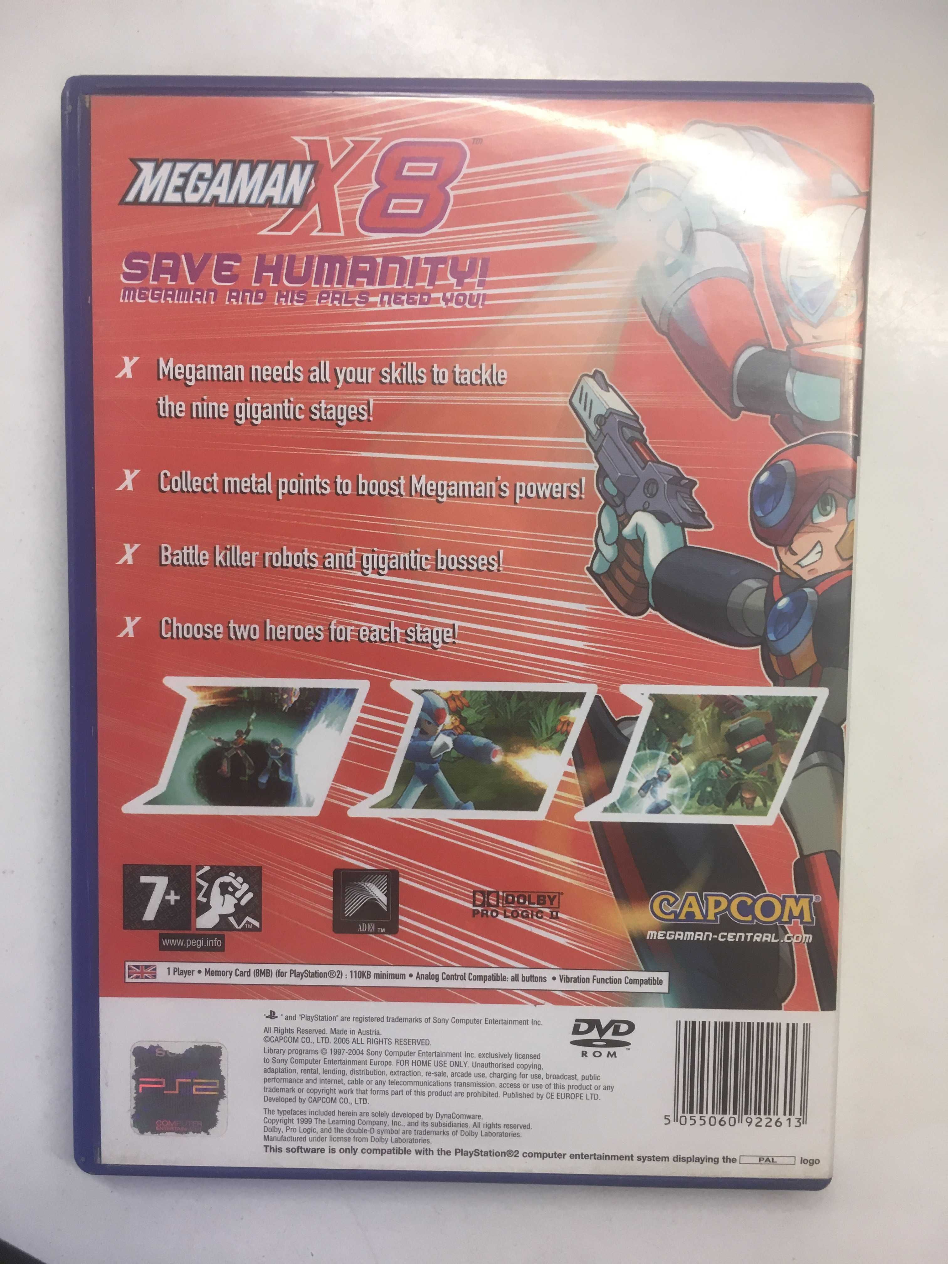 PS2 - Megaman X8