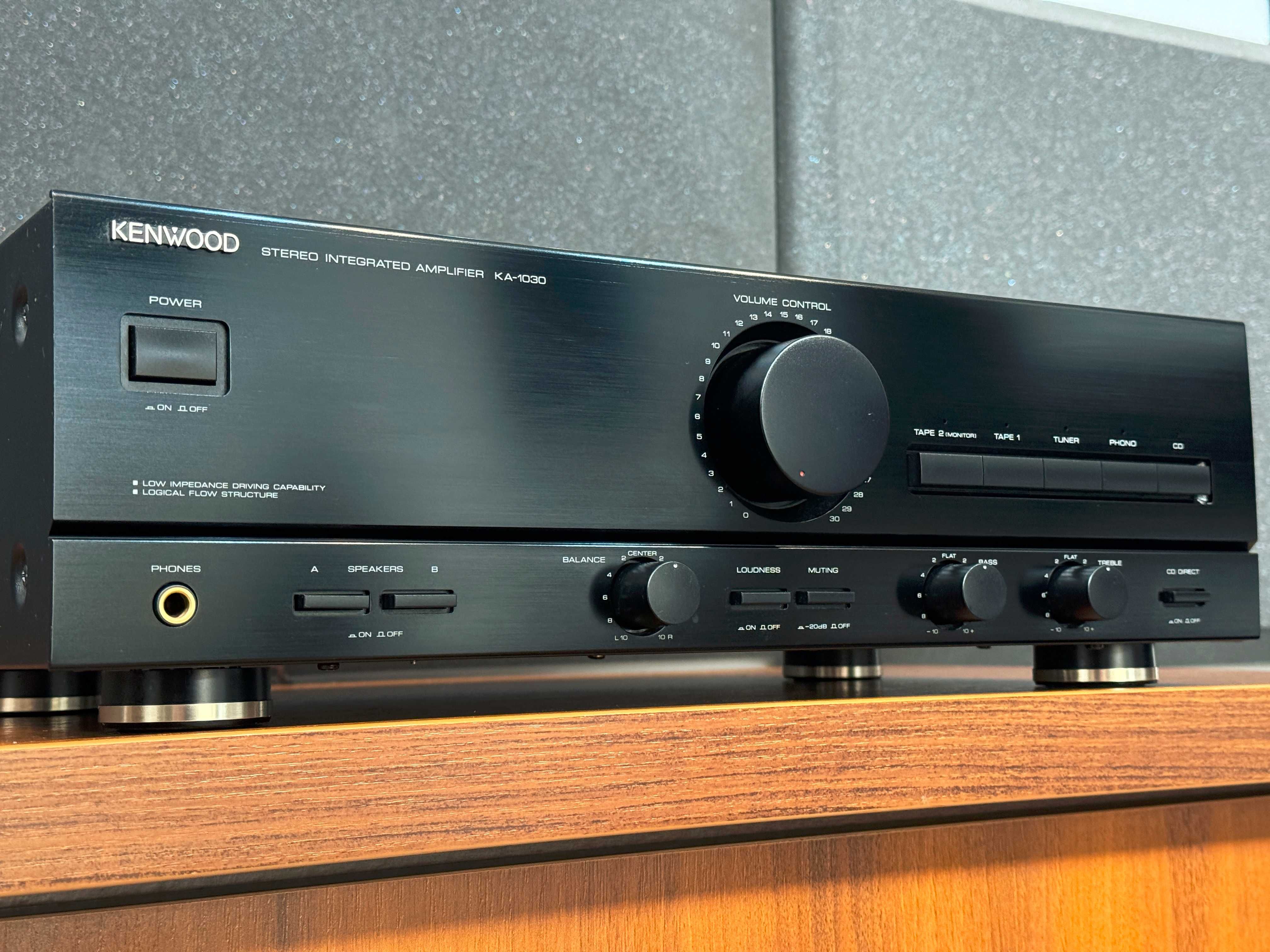 Wzmacniacz Stereo - KENWOOD KA-1030 - Phono 150wat Jak Nowy!