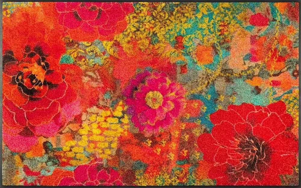 Wash+Dry Wycieraczka 75x120cm: Kwiaty, Antypoślizgowa!