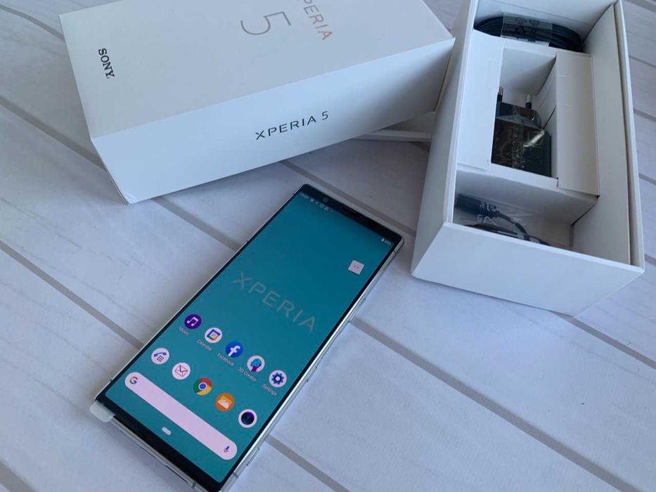 ™ XPERiA 5 SONY White  • (є xperia 1 dual) - Запаковані, з Гарантією