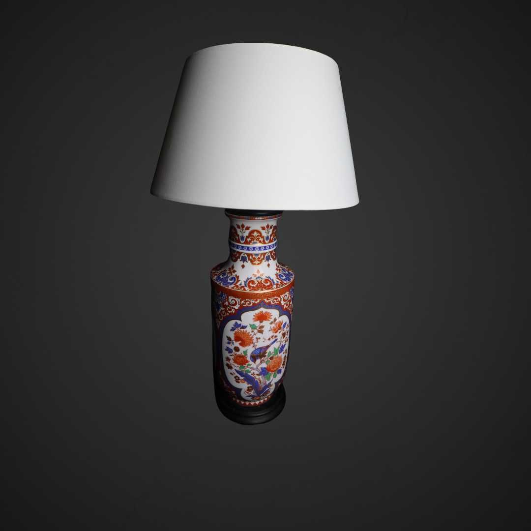 Porcelanowa lampa KAISER w stylu IMARI b41/040731