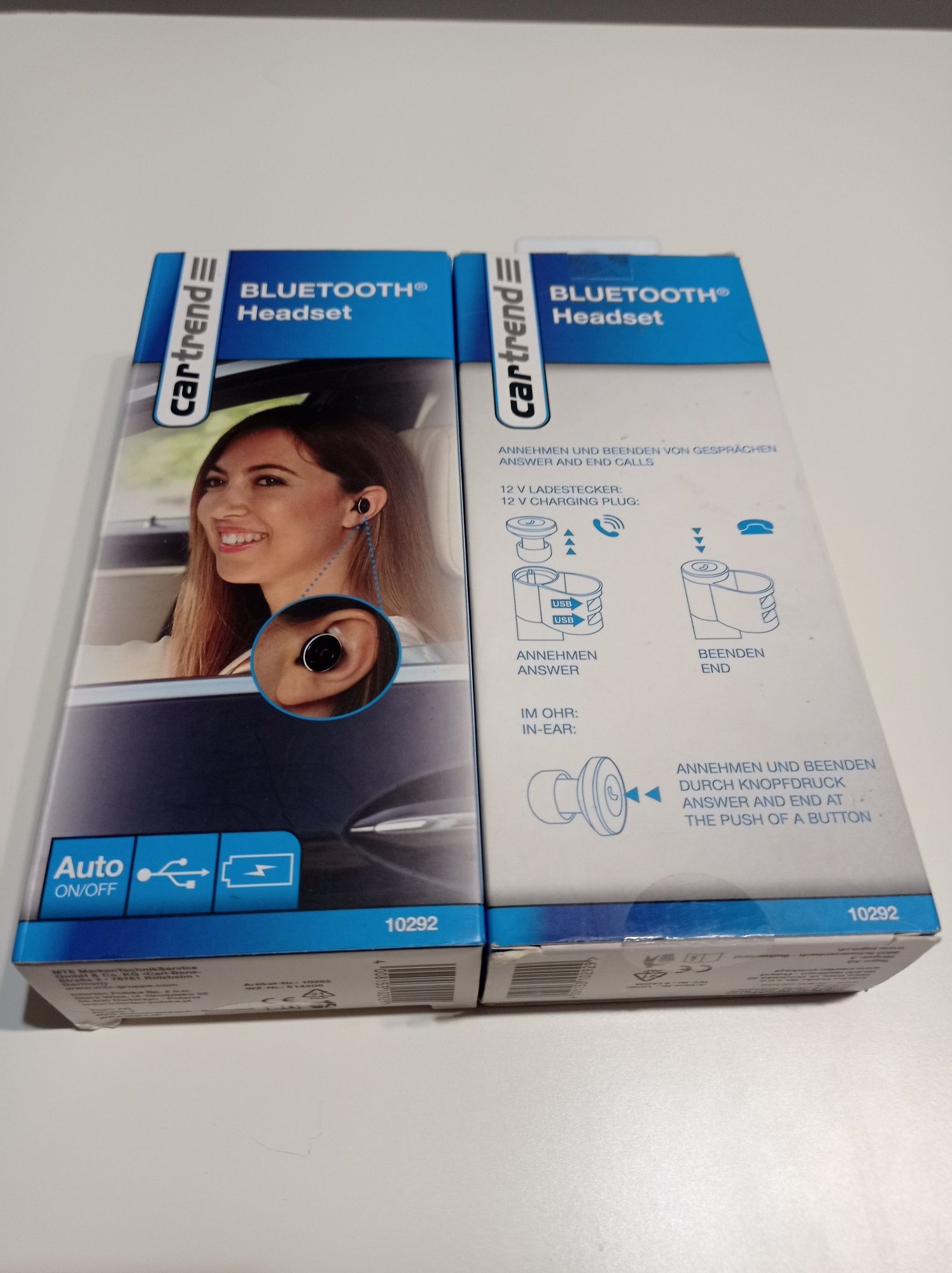 Zestaw słuchawkowy Bluetooth CarTrend