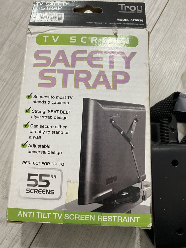Pasek bezpieczeństwa do telewizora