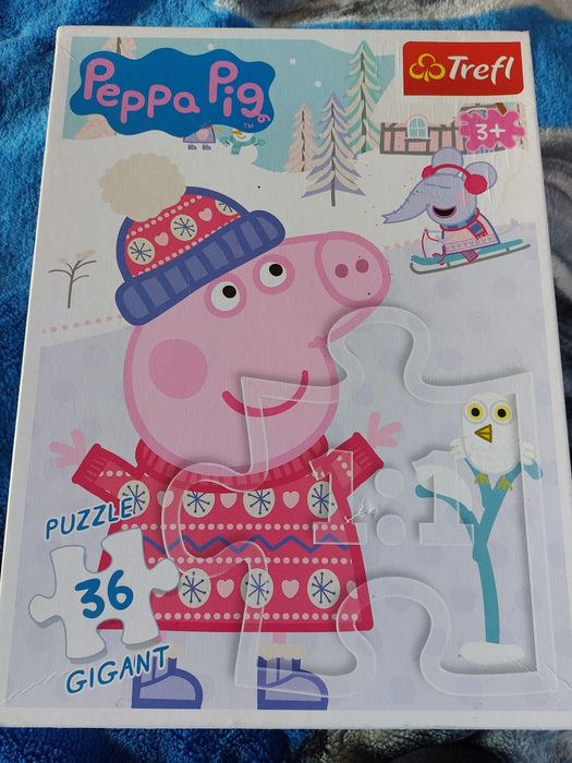 Puzzle Świnka Peppa 36 sztuk Gigant