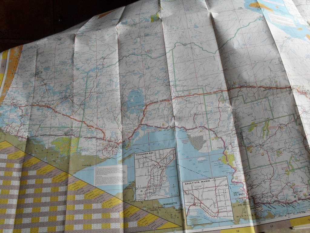 Ontario/Canada Official Road Map 1978/79