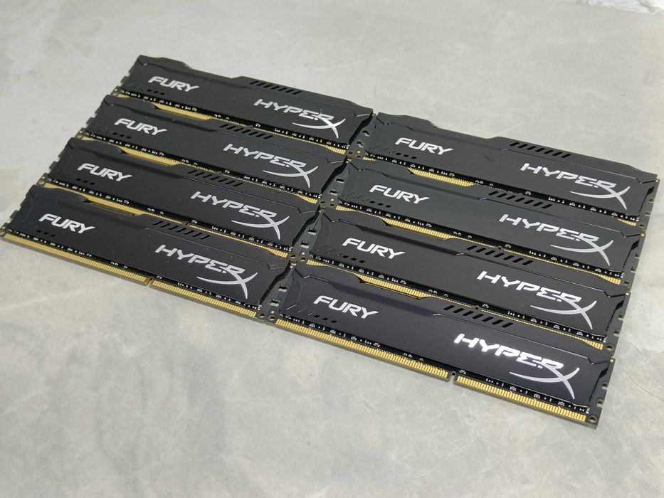 Оперативна память HyperX FURY DDR3 8GB - 1866MHz - У РОБОЧОМУ стані