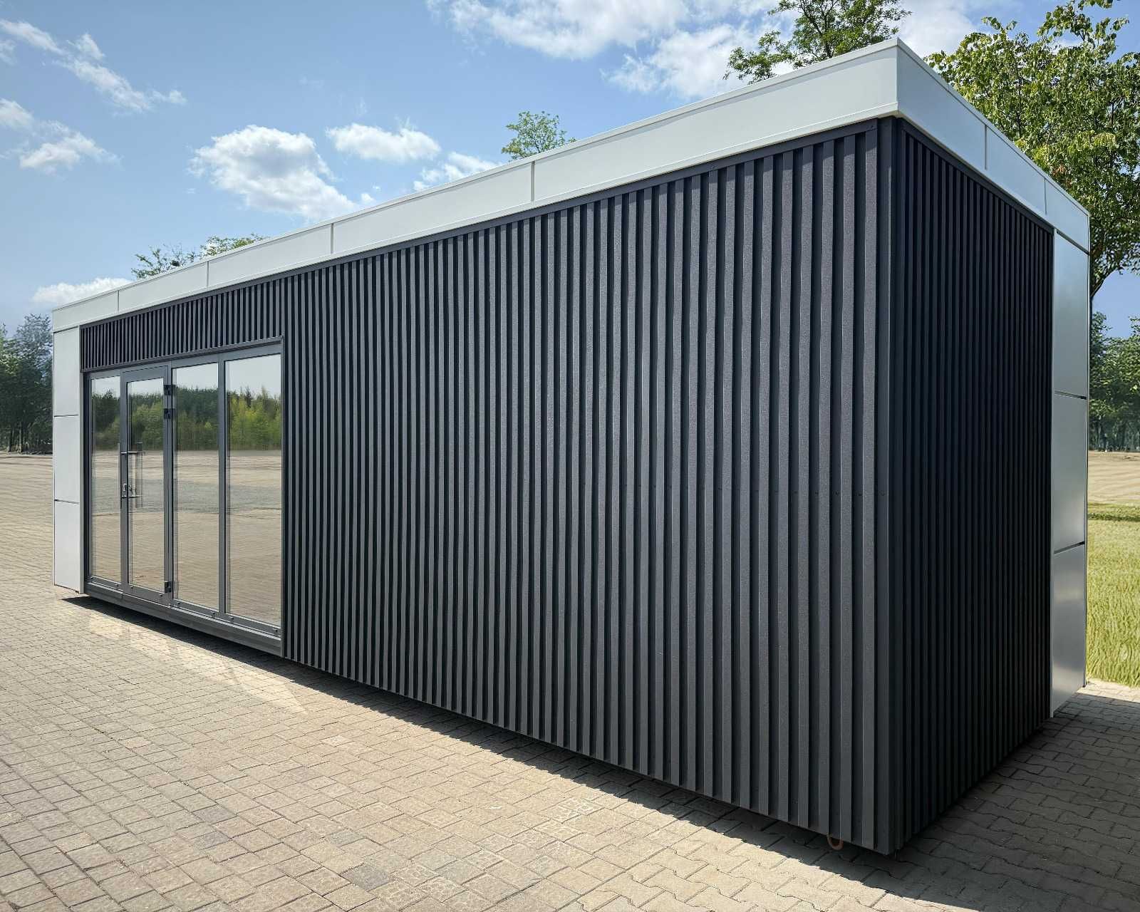 Gotowy Pawilon/kontener 900x300cm (9x3 m) biurowy/usługowy/handlowy