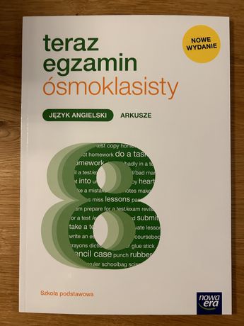 Teraz egzamin ósmoklasisty Język angielski arkusze