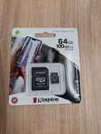 Карта памяти micro SDXC 64GB Kingston Canvas class 10