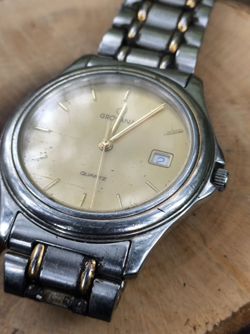 Stary zegarek kwarc Grovana . Swiss made