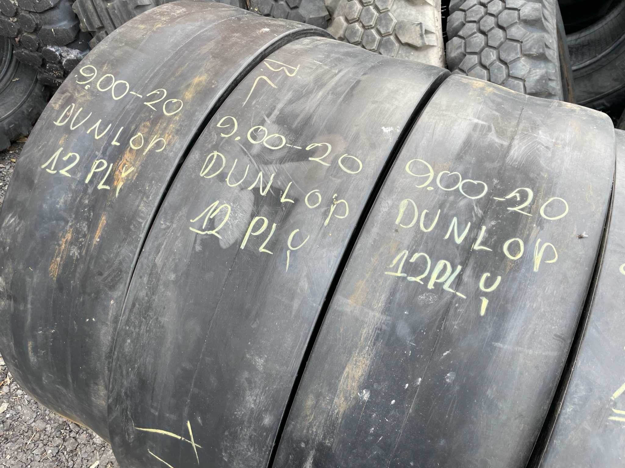 OPONA OPONY WALEC 9.00-20, 9,00-20, 9-20 9/20, 9R20 DUNLOP 12PR 900-20