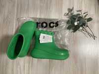 Женские резиновые сапоги crocs w8