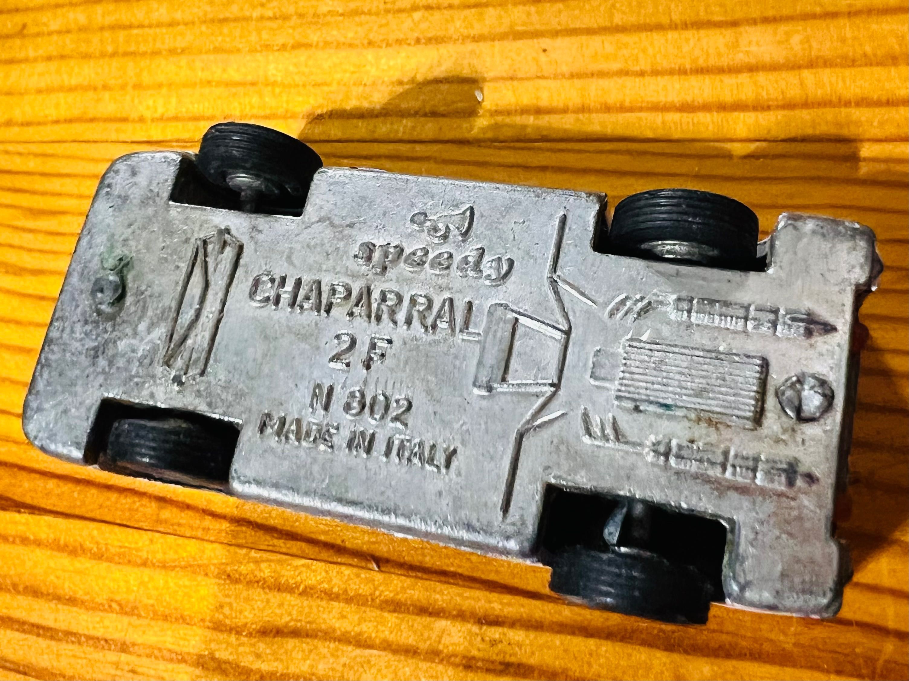 CHAPARRAL 2F N 802 Speedy Made in Italy F1 Auto Model Unikat
