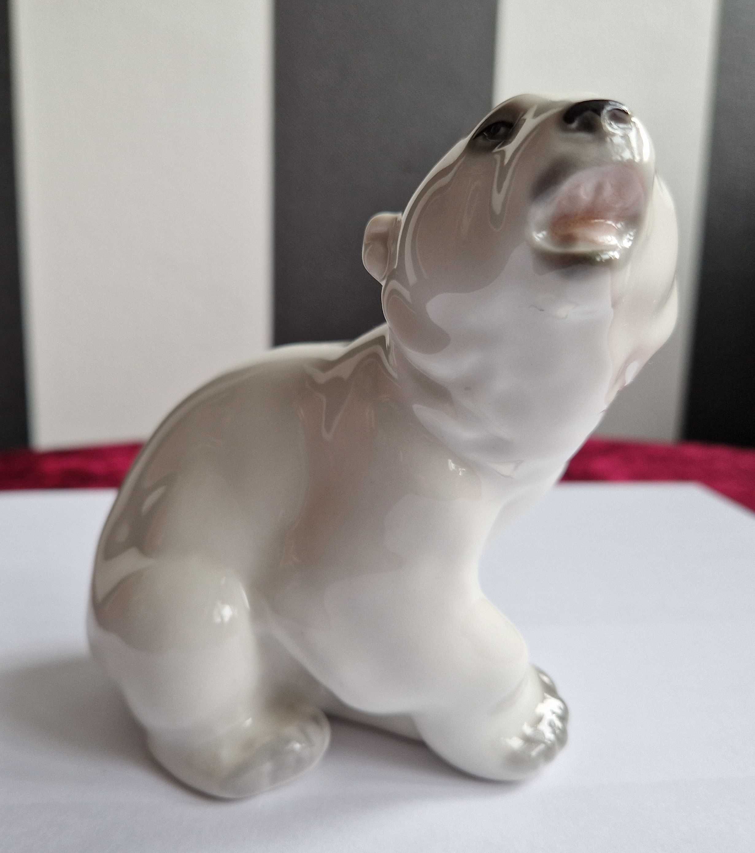 Figurka Łomonosow Niedzwiedz Polarny Фигурка Ломоносов