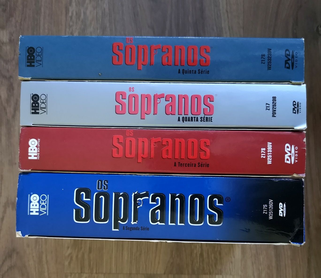 Os Sopranos 2ª, 3ª, 4ª e 5ª temporadas DVD
