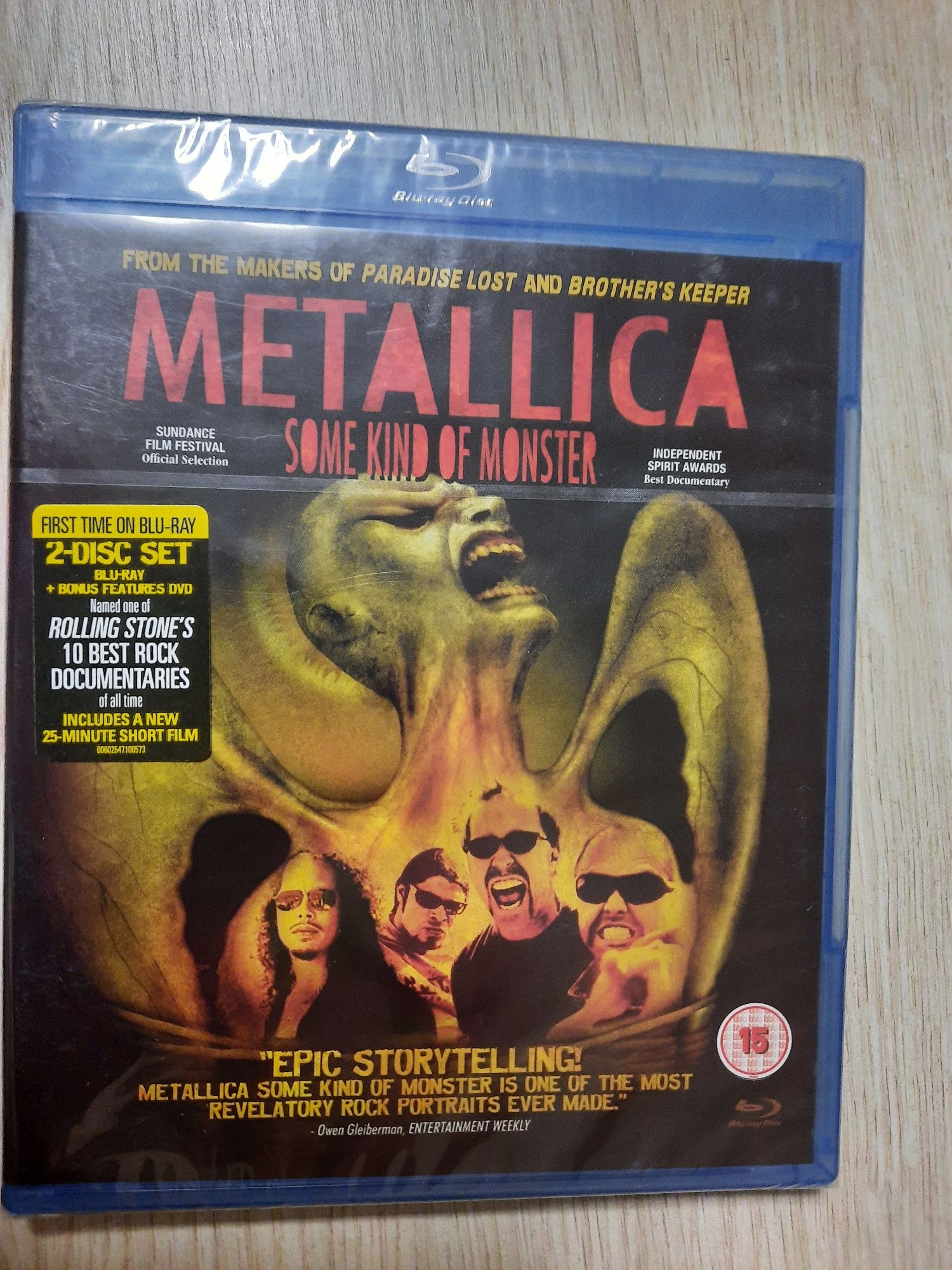 Metallica Some Kind Of Monster Blu-ray Disc + bonus DVD Nowy folia