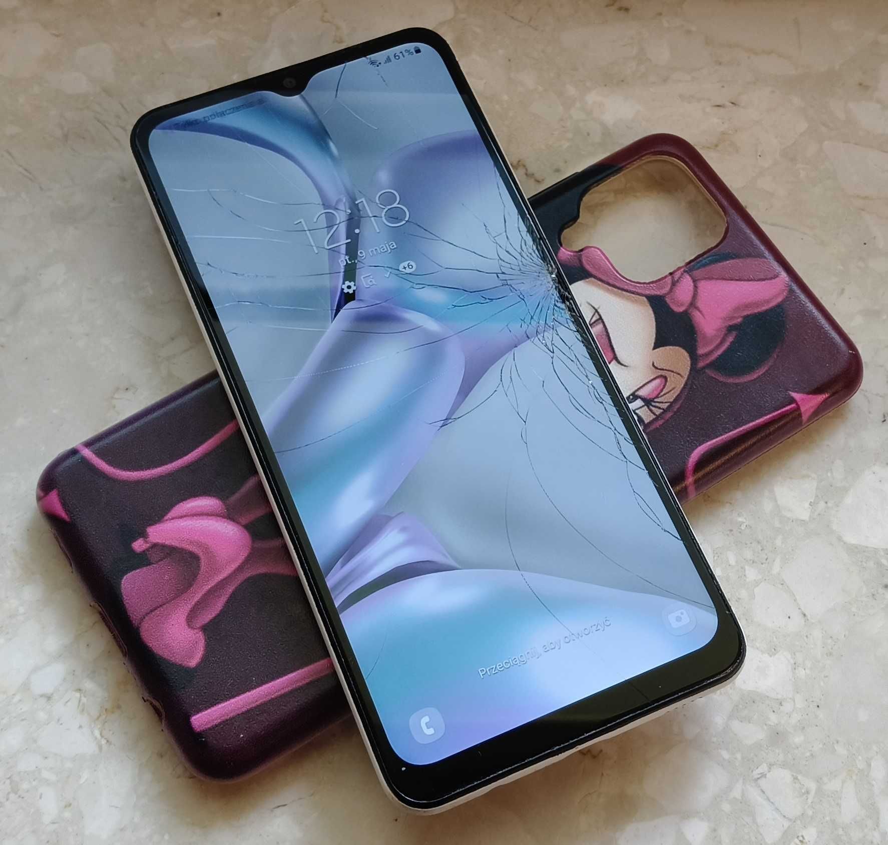 Samsung Galaxy A12 model SM-A125F/DSN 6,5" 4/64GB - zbity LCD działa