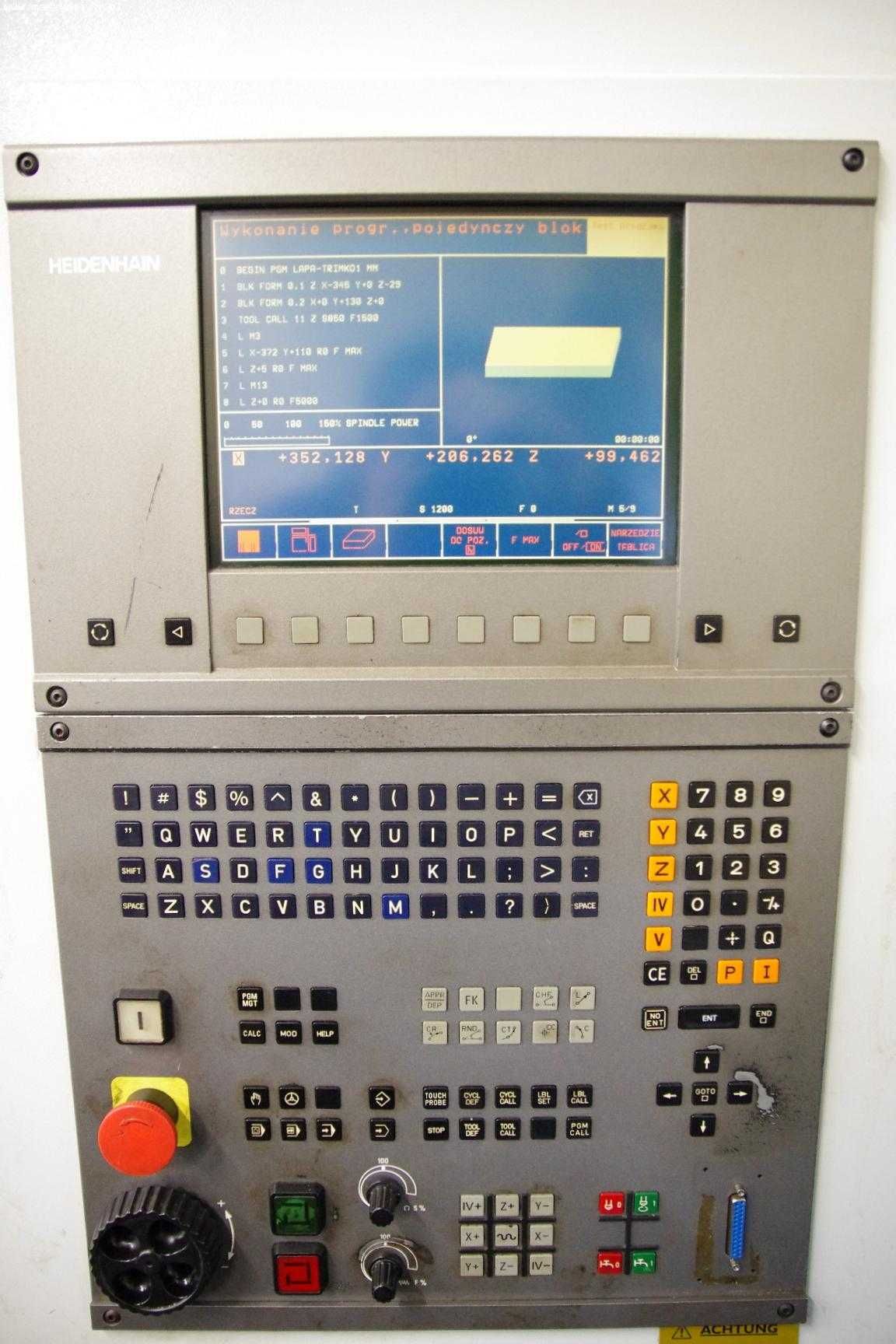 Centrum obróbcze pionowe CNC BRIDGEPORT VMC 600/22 Digital