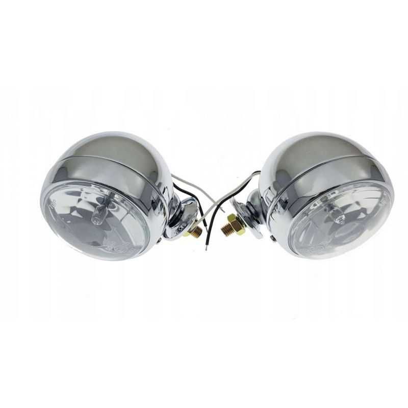 Lampa Lampy LIGHTBAR Chromowane H-3 KOMPLET
