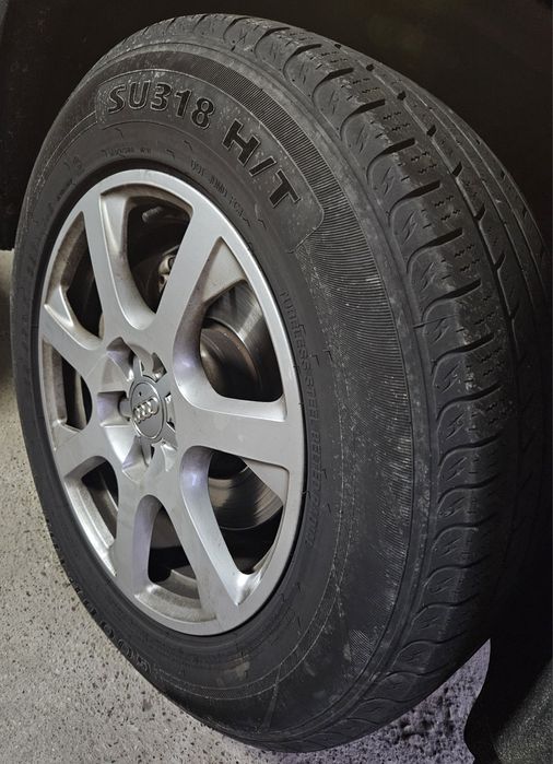 Koła felgi aluminiowe audi opony R17 5x112 ET39