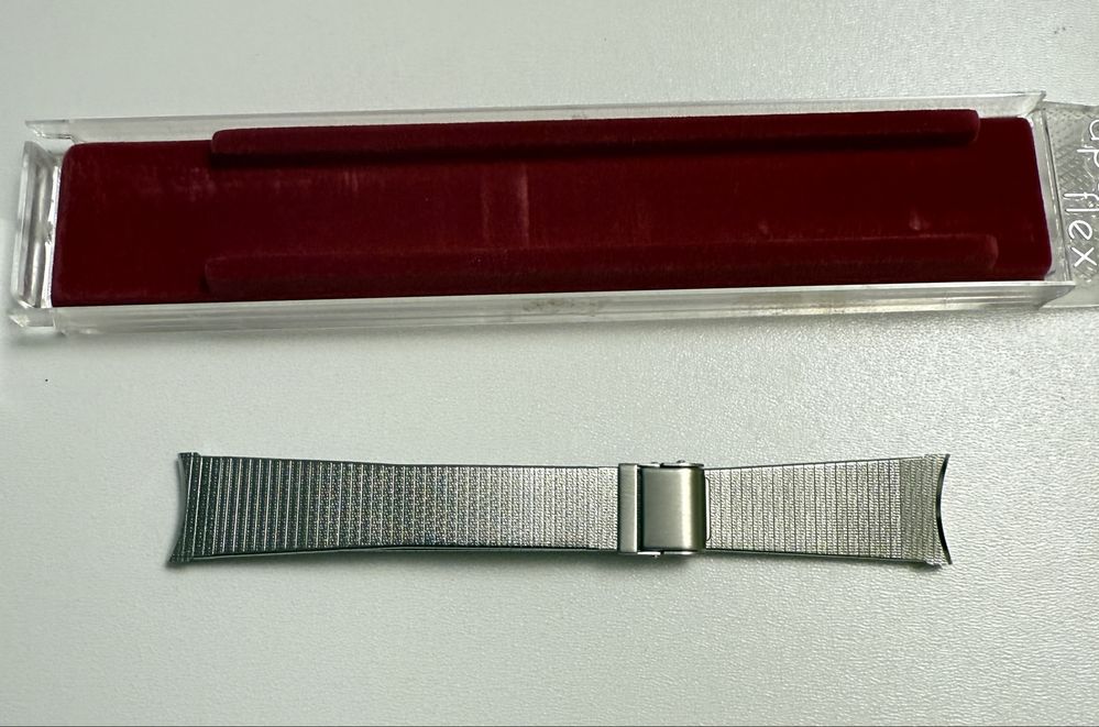 Bransoleta pasek do zegarka retro vintage Apollo flex Hong Kong