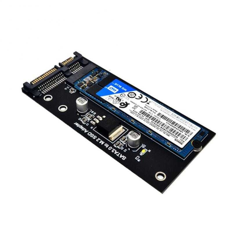 1x Adapter M.2 SSD, NGFF do SATA3.0, 22-Pin
