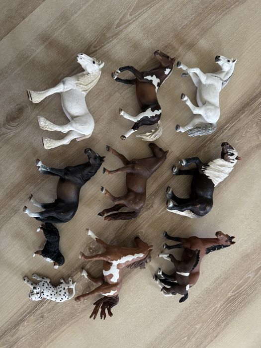 фігурки schleich кінь лошадь собака
