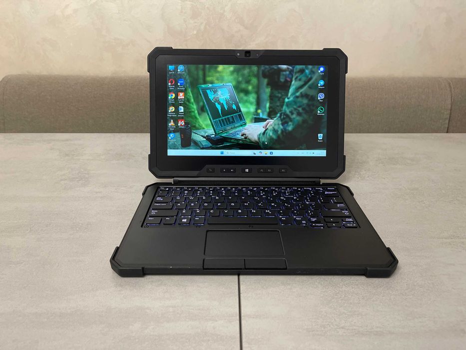 Захищений планшет Dell 7212 Rugged/11.6"/i7-7600U/16GB/256GB/клавіатур
