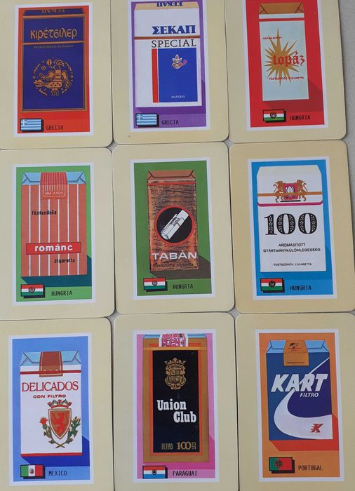 Calendários bolso - Tabacos do Mundo