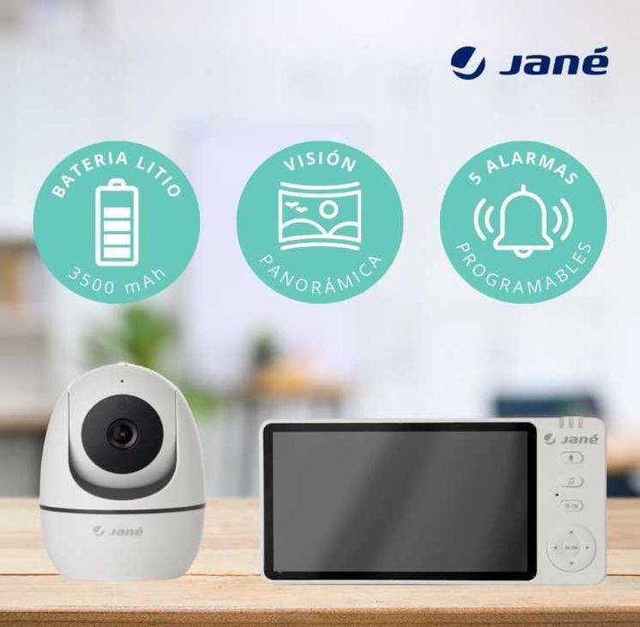 Monitor de bebé c\ câmara giratória - Jané Eye Pro