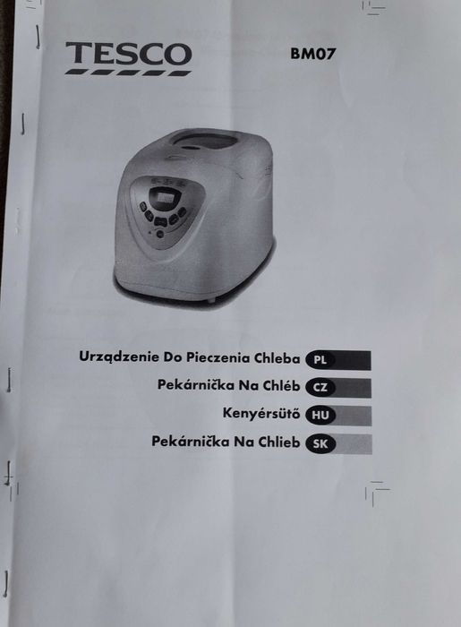 Wypiekacz do pieczenia chleba BM07