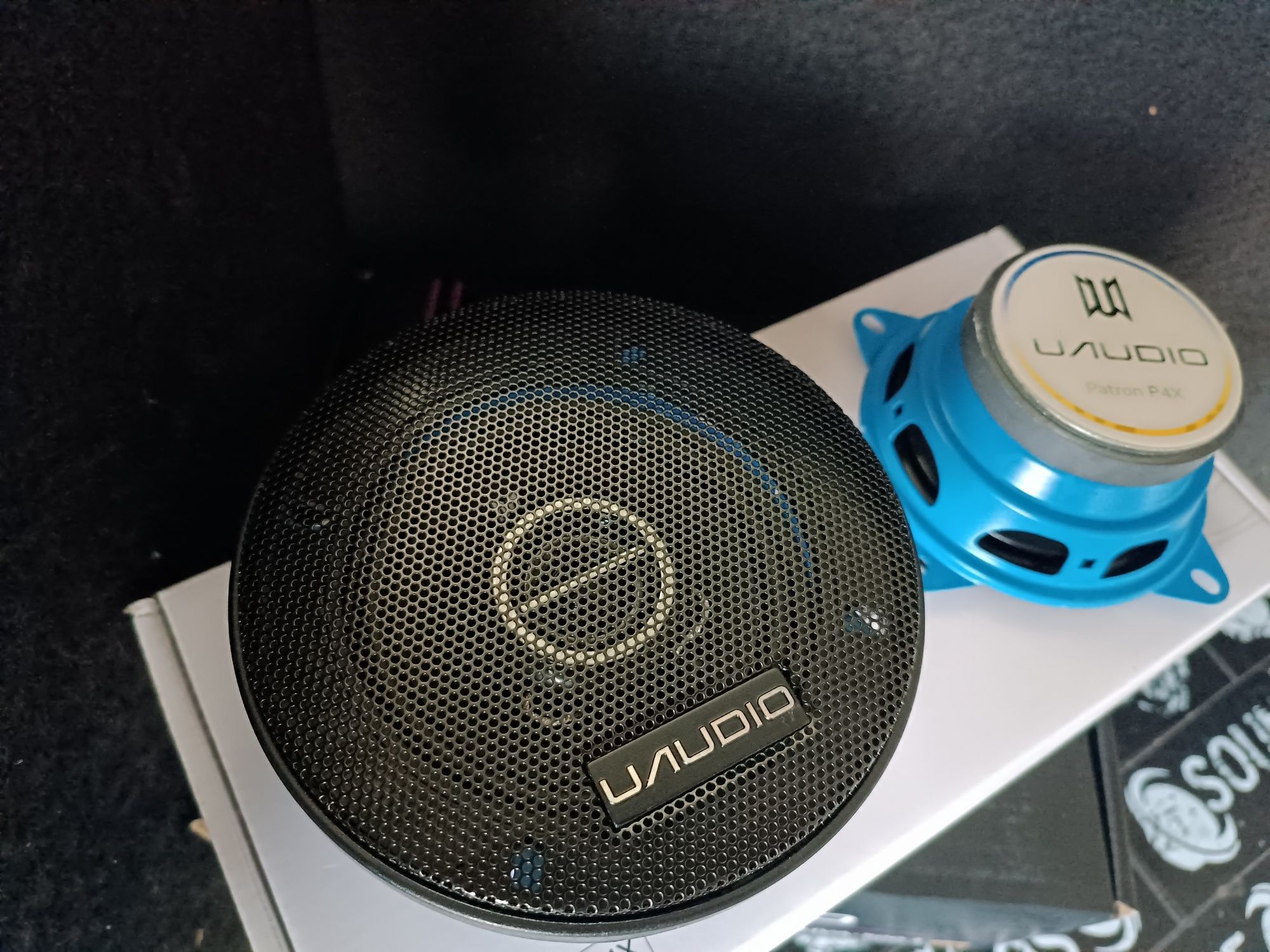 Динаміки Uaudio P4X колонки 10см динамики акустика в авто 4 дюйма